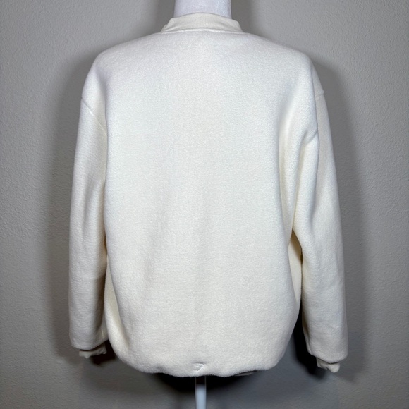 GYMSHARK X WHITNEY SIMMONS Cream Reversible Bomber-Style Jacket Size XS - Picture 5 of 16